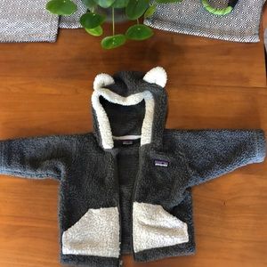Patagonia baby furry friends hoody